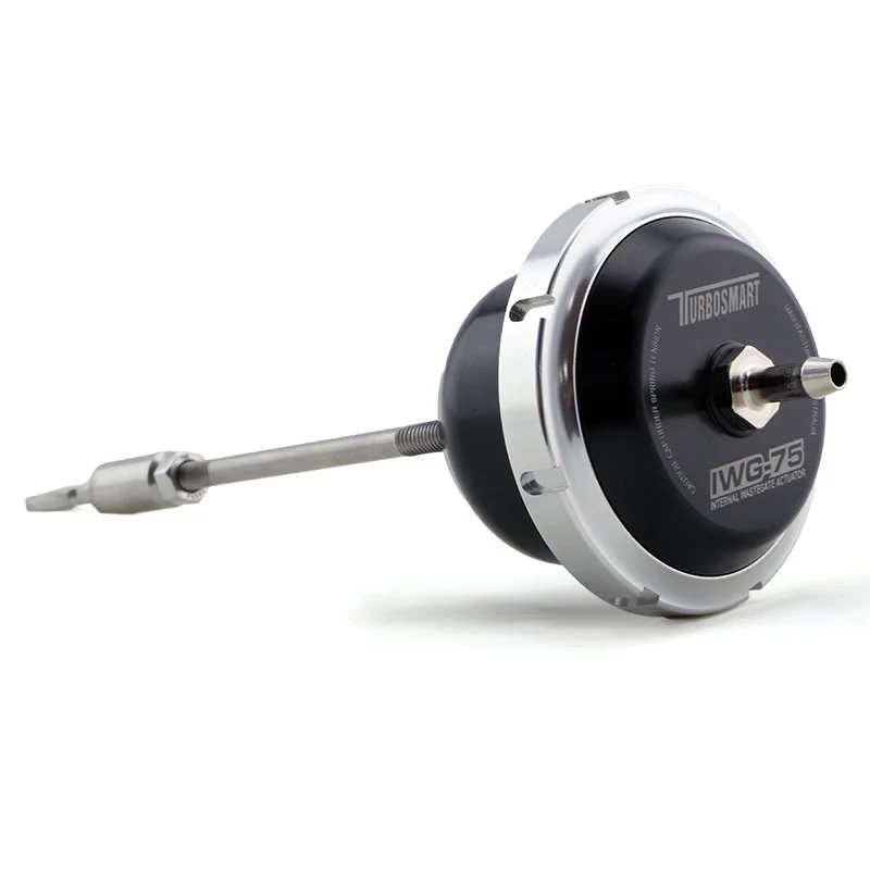 Turbosmart IWG75 15+ Ford Mustang 2.3L 14PSI Black Internal Wastegate Actuator for Turbonetics NXT - Image 2