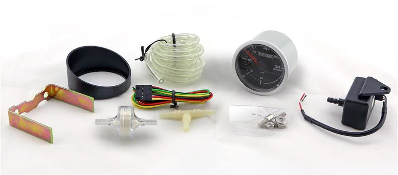 Turbosmart Vacuum/Boost Gauge 30psi 52mm - 2 1/16 (Stepper Motor) - Image 2