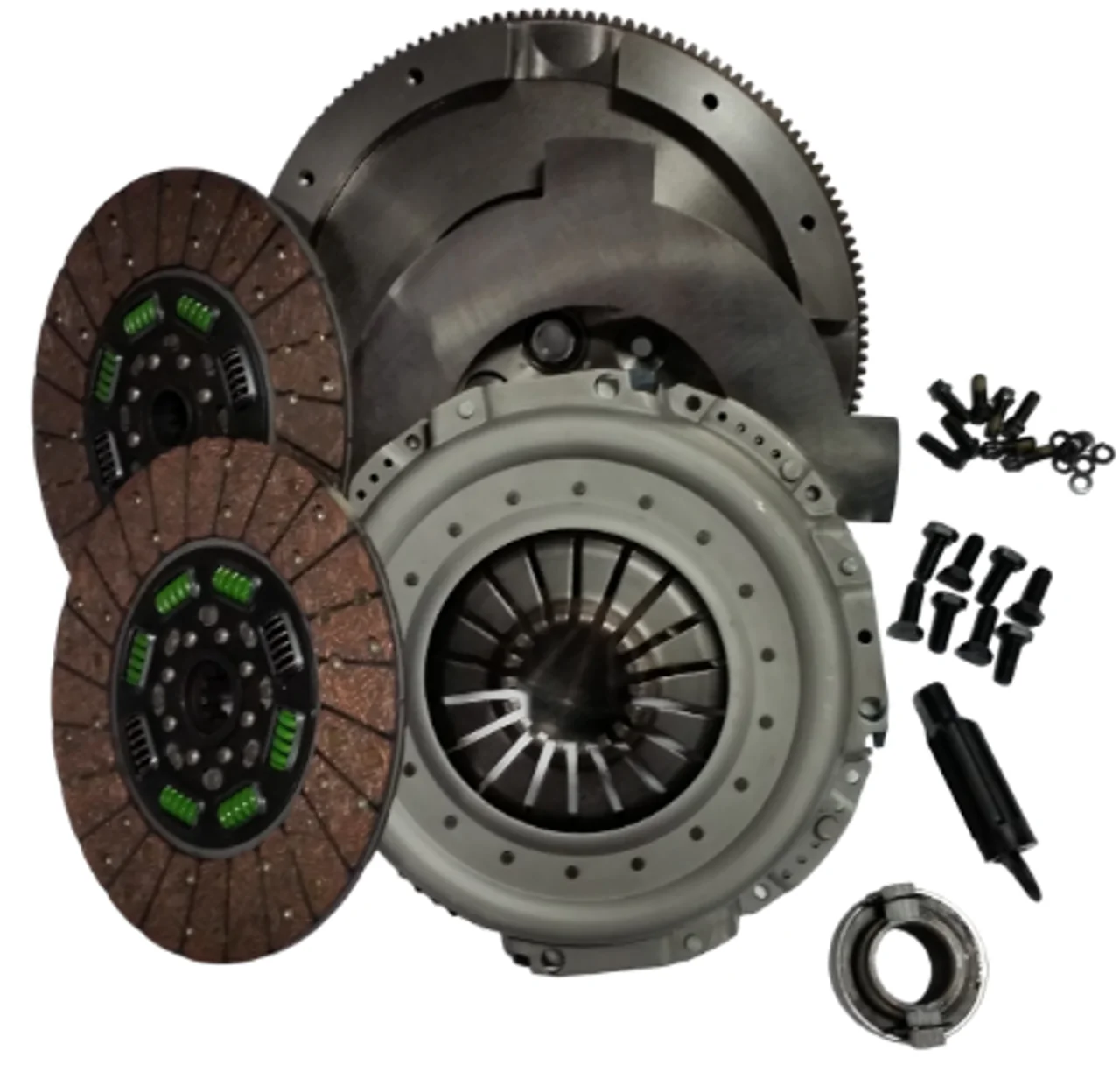 VALAIR STREET ORGANIC DUAL DISC CLUTCH (550HP) 00-05 DODGE RAM DIESEL - NMU70NV56DDSN-ORG