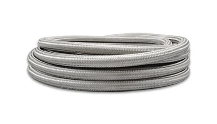 Vibrant Performance -10AN SS Braided Flex Hose (2 foot roll) (11910)