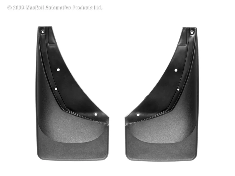 WeatherTech 00-06 Chevrolet Tahoe No Drill Mudflaps - Black - Image 2