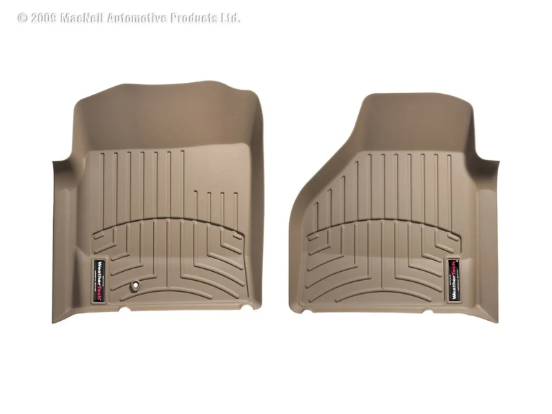 WeatherTech 02-06 Dodge Ram 1500 Pickup QuadCab Front FloorLiner - Tan - Image 3