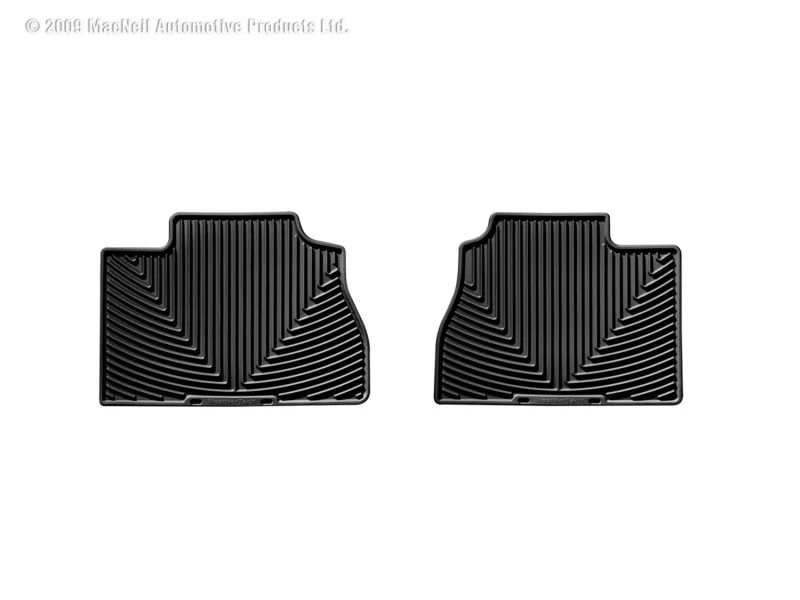 WeatherTech 02-08 Dodge Ram 1500 Rear Rubber Mats - Black - Image 2