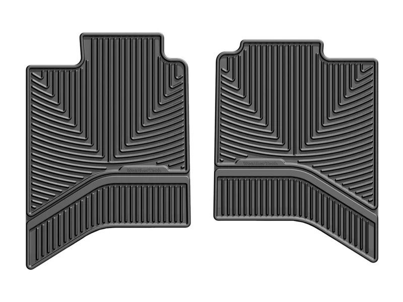 WeatherTech 02-14 Dodge Ram Quad Cab Rear Rubber Mats - Black - Image 3