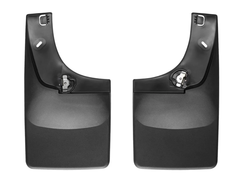 WeatherTech 04-08 Ford F250/F350 No Drill Mudflaps - Black - Image 2