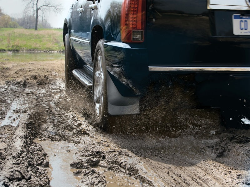 WeatherTech 06-08 Dodge Ram Mega Cab No Drill Mudflaps - Black - Image 4