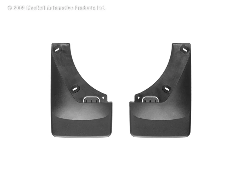 WeatherTech 07-13 Cadillac Escalade No Drill Mudflaps - Black - Image 3