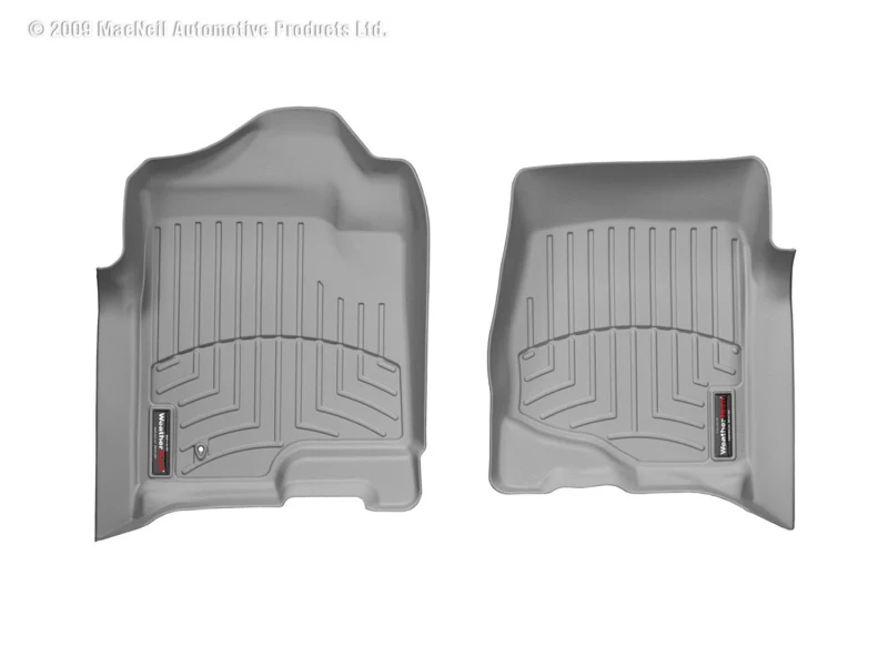 WeatherTech 07+ Chevrolet Avalanche Front FloorLiner - Grey - Image 3