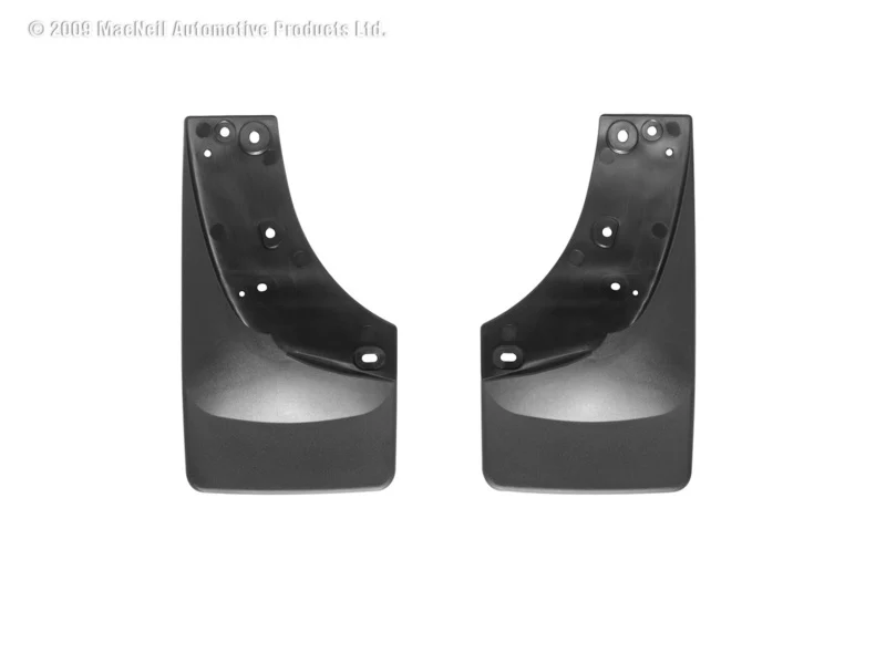 WeatherTech 07 Chevrolet Silverado Classic No Drill Mudflaps - Black - Image 3