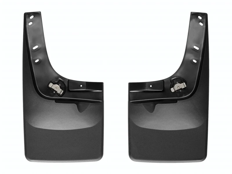 WeatherTech 08-10 Ford F250/F350 No Drill Mudflaps - Black - Image 2