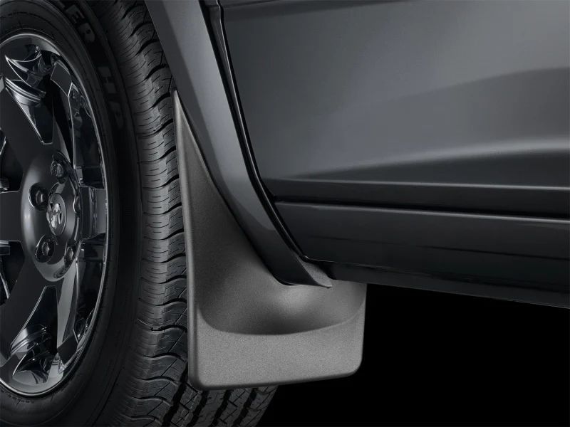 WeatherTech 08-10 Ford F250/F350 No Drill Mudflaps - Black - Image 6