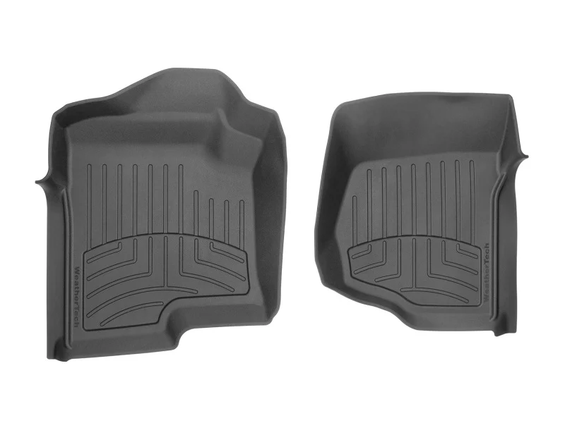 WeatherTech 08-13 Chevrolet Avalanche Front FloorLiner HP - Black - Image 2