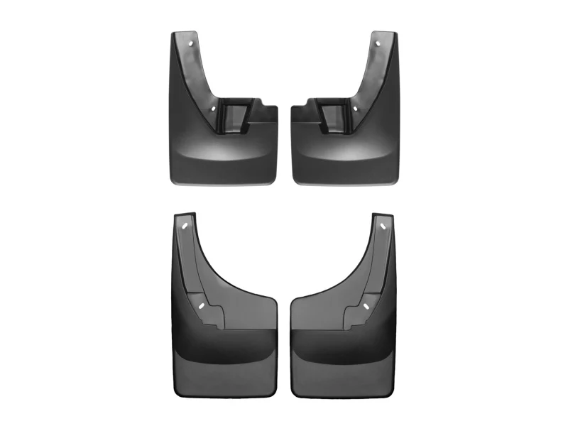 WeatherTech 09-11 Dodge Ram Truck 1500 No Drill Mudflaps - Black - Image 2