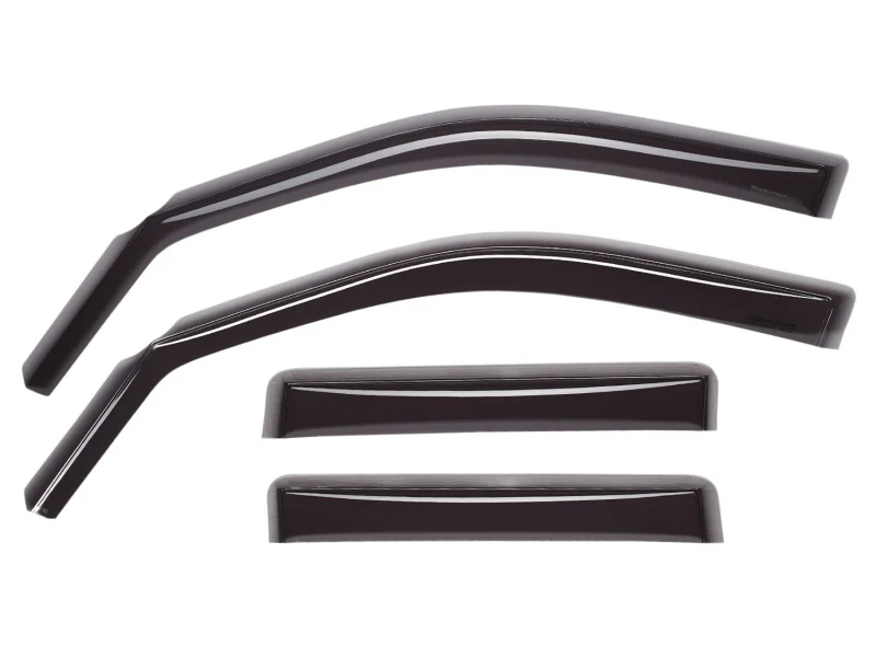 WeatherTech 09-18 Dodge Ram 1500 Front and Rear Side Window Deflectors - Dark Smoke - Image 2