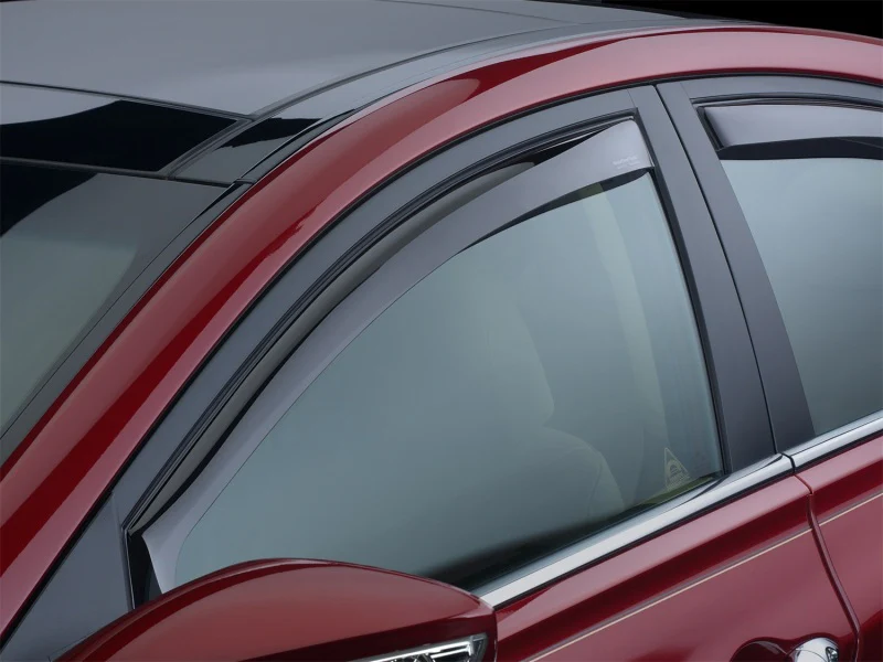 WeatherTech 09+ Dodge Ram 1500 Front Side Window Deflectors - Dark Smoke - Image 5