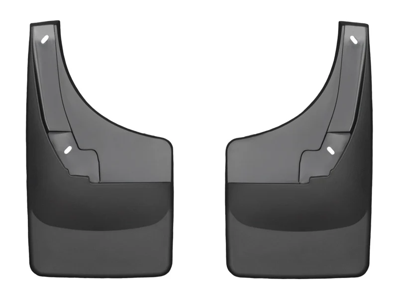 WeatherTech 09+ Dodge Ram 1500 No Drill Mudflaps - Black - Image 3