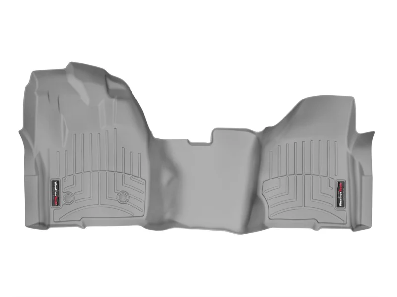 WeatherTech 12+ Ford F250/F350/F450/F550 Front Floorliner OTH - Grey - Image 3