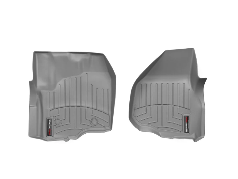 WeatherTech 12+ Ford F250/F350/F450/F550 Front FloorLiner - Grey - Image 2