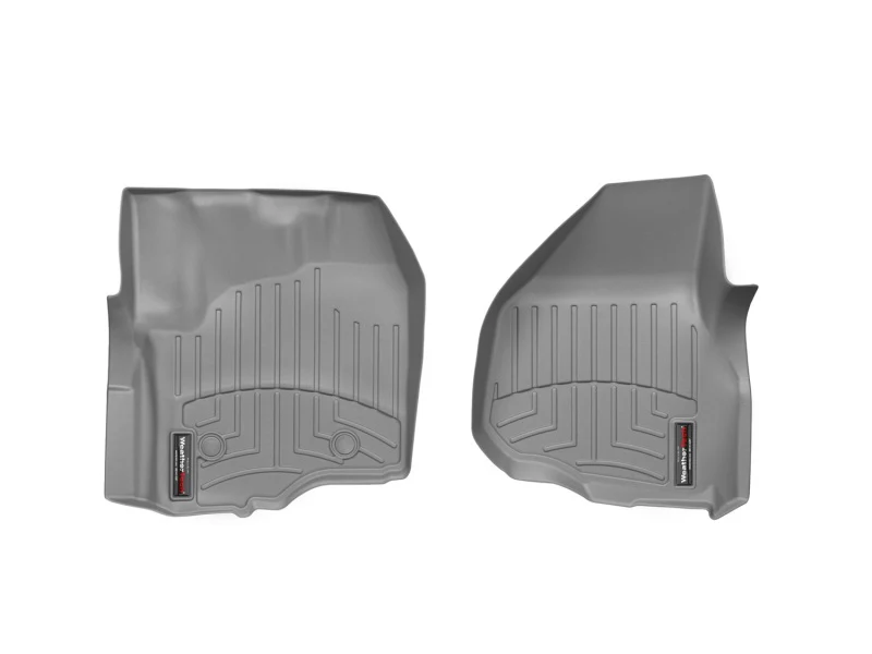 WeatherTech 12+ Ford F250/F350/F450/F550 Front FloorLiner - Grey - Image 3