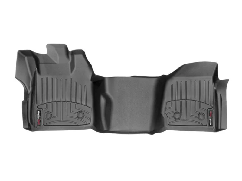 WeatherTech 13-16 Ford F-250 / F-350 / F-450 / F-550 Vinyl Front FloorLiner - Black - Image 2