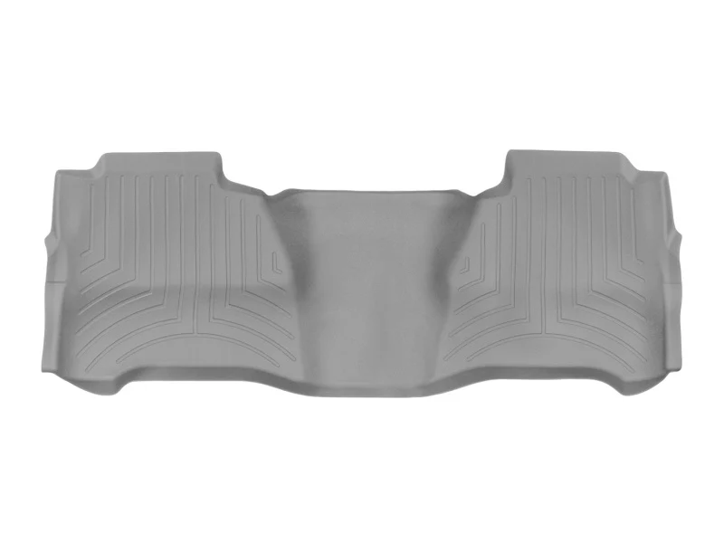 WeatherTech 14-15 Chevy Silverado 1500 Rear FloorLiner - Grey (Fits w/OEM Rear Under Seat Storage) - Image 2