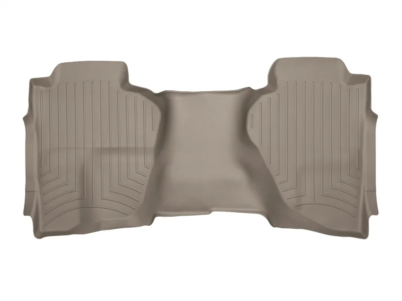 WeatherTech 14-18 GM Truck 1500 Double Cab Rear FloorLiner HP - Tan