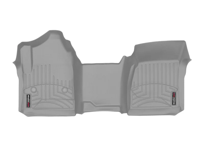 WeatherTech 14+ Chevrolet Silverado Front Floorliner OTH - Grey - Image 2
