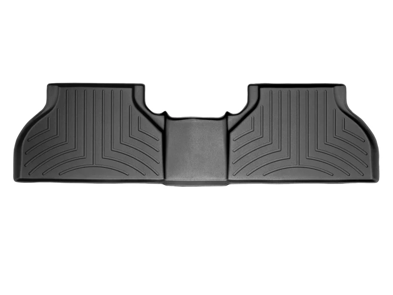 WeatherTech 14+ Chevrolet Silverado Rear FloorLiner - Black - Image 3