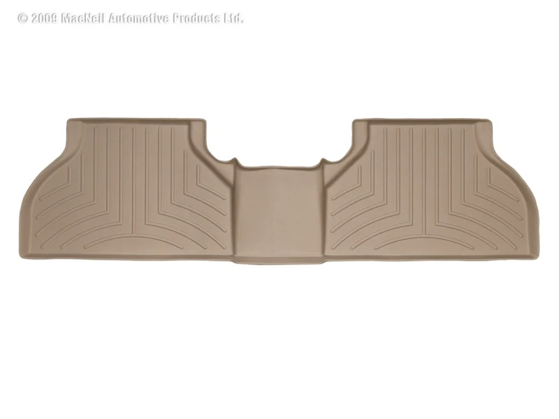 WeatherTech 14+ Chevrolet Silverado Rear FloorLiner - Tan - Image 2