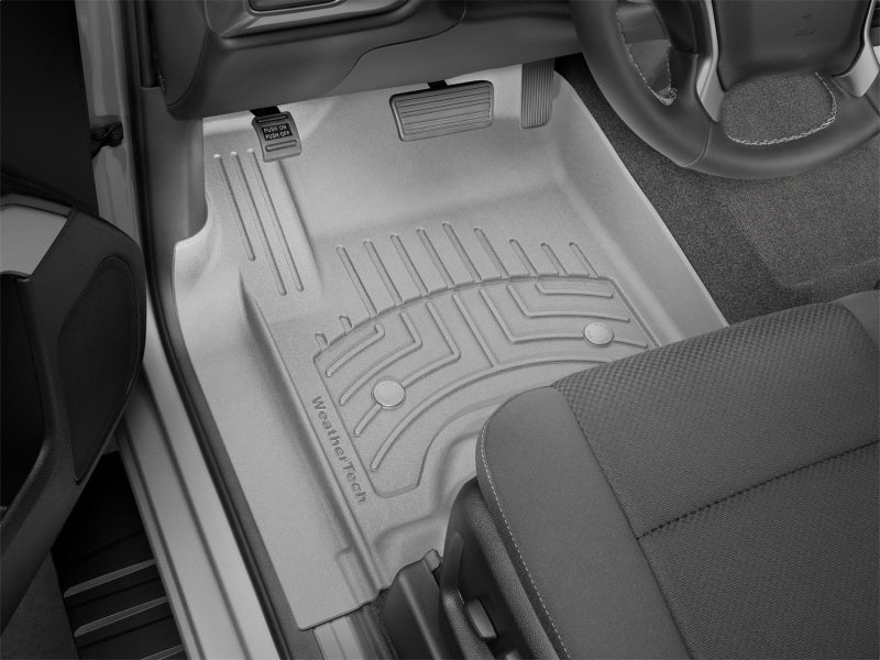 WeatherTech 15-19 GMC Yukon / Cadillac Escalade / 15-18 Chevrolet 1500 Front FloorLiner HP - Grey - Image 2