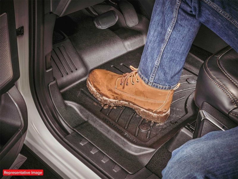 WeatherTech 19-25 Chevrolet 1500 Front FloorLiner HP - Black - Image 4