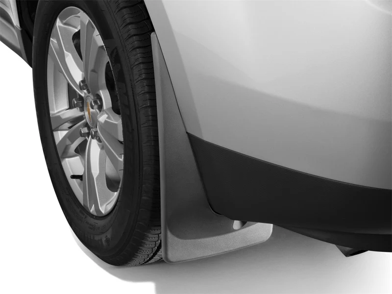 WeatherTech 20-24 Chevrolet Silverado 2500/3500HD Dually w/o OE Spsh Guard No Drill Mudflaps - Black - Image 4