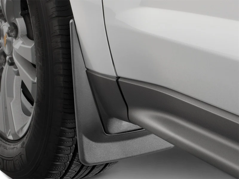 WeatherTech 20-24 GMC Sierra / Sierra Denali 2500HD / 3500HD No Drill Mudflaps - Black - Image 2