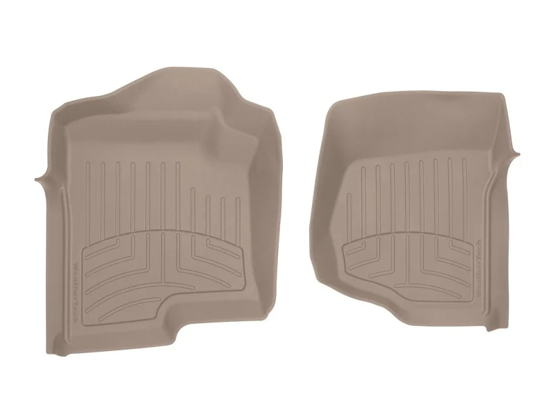 WeatherTech 2008-2013 GMC Sierra/Sierra Denali 1500 Front FloorLiner HP - Tan - Image 2