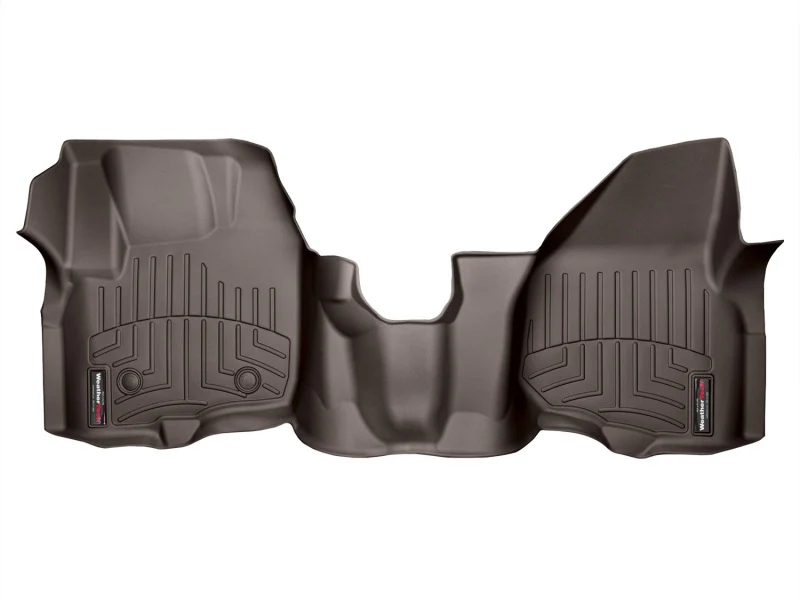 WeatherTech 2012-2016 Ford F-250/F-350/F-450/F-550 Front FloorLiner - Cocoa - Image 3