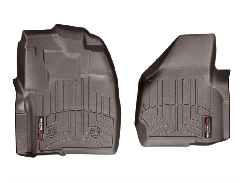 WeatherTech 2012-2016 Ford F-250/F-350/F-450/F-550 Front FloorLiner - Cocoa - Image 3