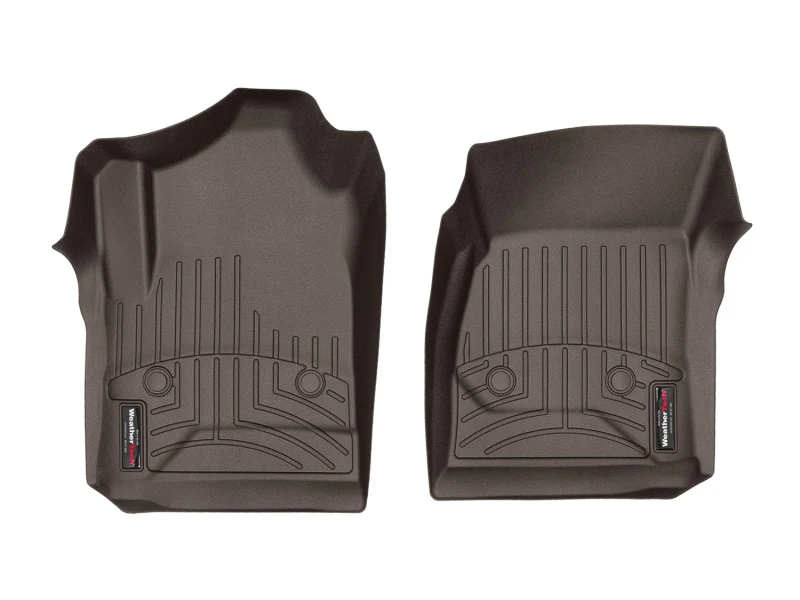 WeatherTech 2014+ Chevrolet Silverado Front FloorLiner - Cocoa - Image 2