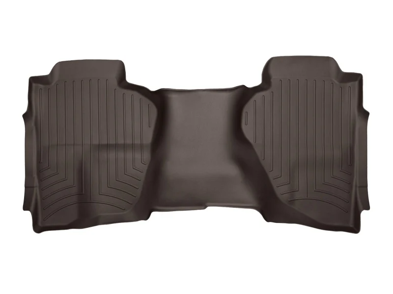 WeatherTech 2014+ Chevy Silverado Rear FloorLiner - Cocoa (Only Fits Double Cab / 1500 Models) - Image 3