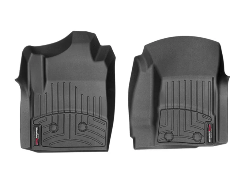 WeatherTech 2015+ Chevrolet Silverado 3500 Regular Cab Front FloorLiner - Black - Image 2