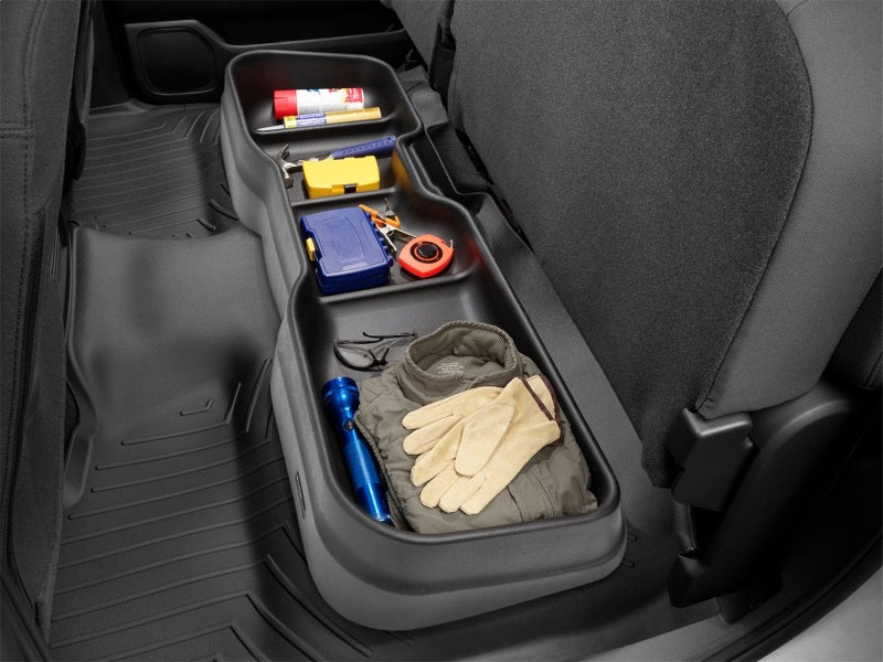 WeatherTech 2015+ Ford F-150 Supercab Underseat Storage System - Image 4
