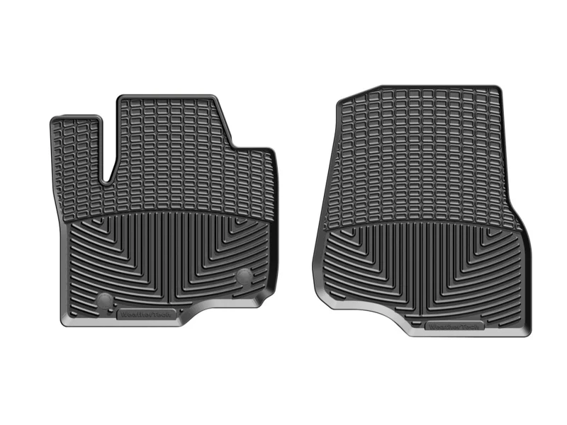 WeatherTech 2017+ Ford F-250/F-350/F-450/F550 (Crew Cab & SuperCab) Front Rubber Mats - Black - Image 4