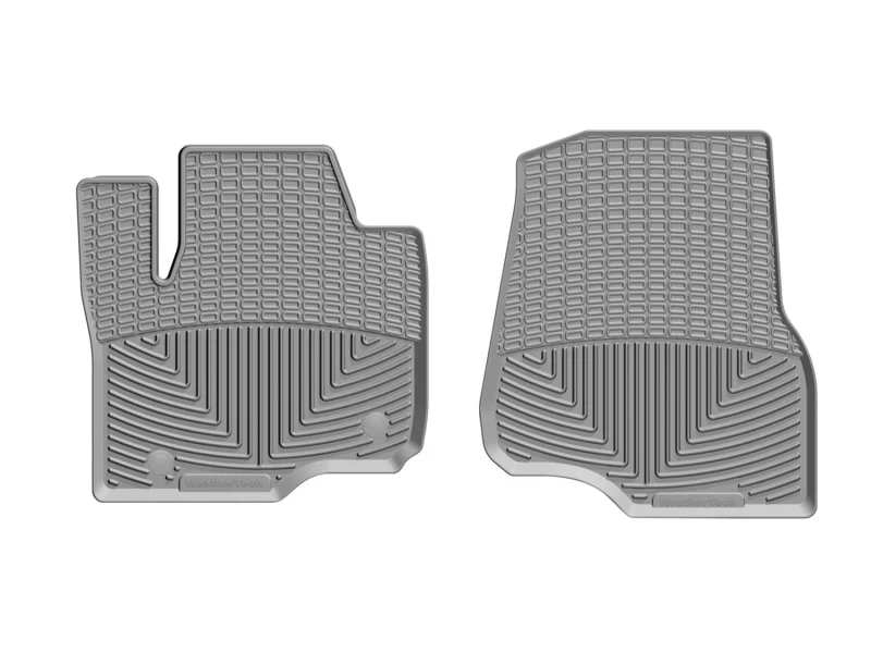 WeatherTech 2017+ Ford F-250/F-350/F-450/F550 (Crew Cab & SuperCab) Front Rubber Mats - Grey - Image 3