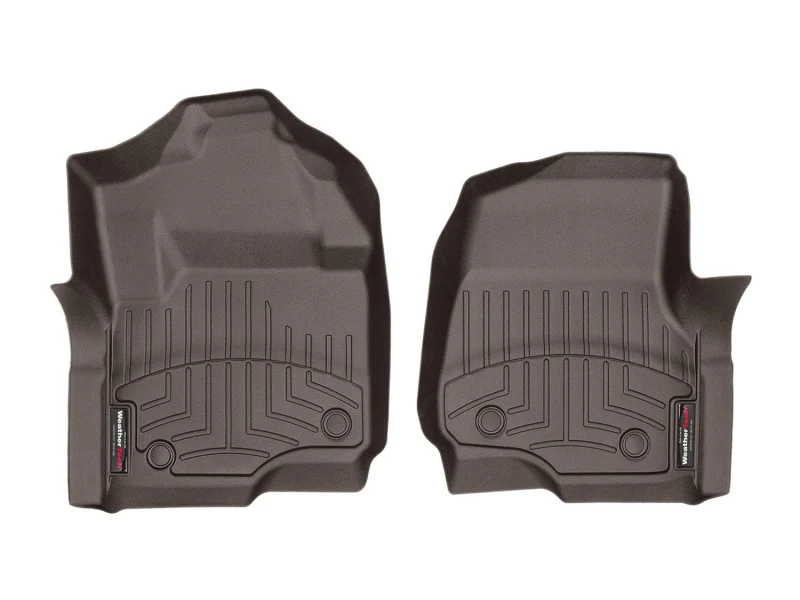 WeatherTech 2017 Ford Super Duty (Super Cab / Crew Cab) Front FloorLiners - Cocoa - Image 3