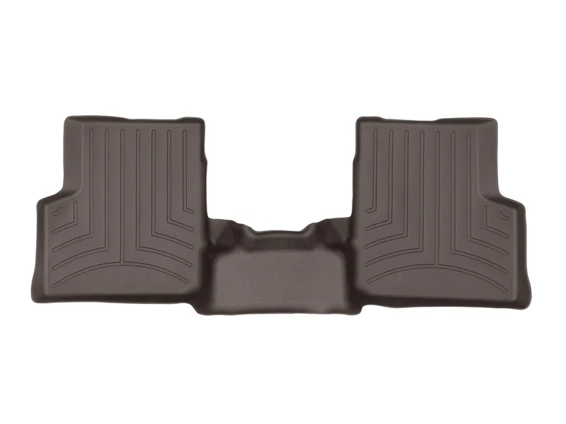 WeatherTech 2019+ Chevrolet Silverado 1500 Crew Cab (1st Row Bucket Seats) Rear FloorLiner - Cocoa - Image 2