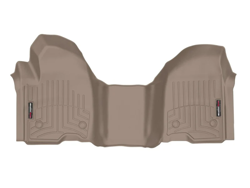 WeatherTech 2019+ Chevrolet Silverado 1500 Front FloorLiner - Tan - Image 3