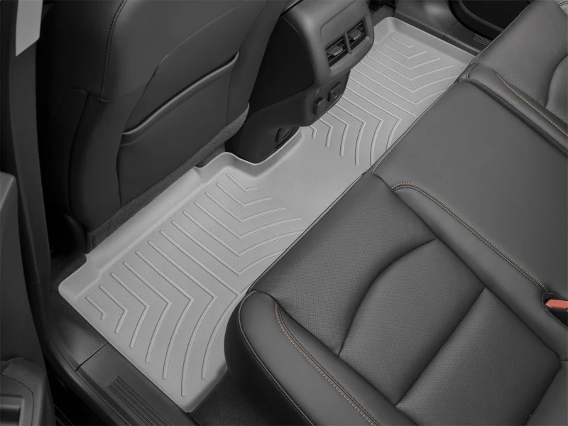 WeatherTech 2019+ Chevrolet Silverado 1500 Rear FloorLiner - Grey - Image 2