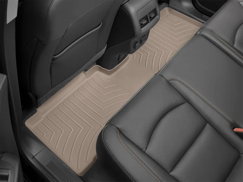 WeatherTech 2019+ Chevrolet Silverado 1500 Rear FloorLiner - Tan - Image 2
