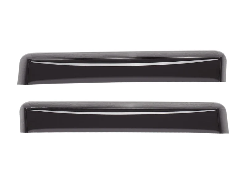 WeatherTech 92-99 Chevrolet C/K series Extended Cab Rear Side Window Deflectors - Dark Smoke - Image 2