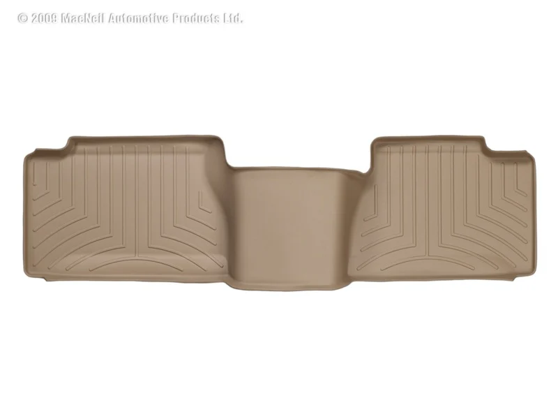 WeatherTech 99-07 Chevrolet Silverado Extended Cab Classic Rear FloorLiner - Tan - Image 2