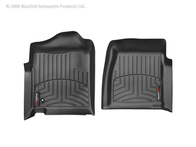 WeatherTech 99-07 Chevrolet Silverado Standard Cab Classic Front FloorLiner - Black - Image 2